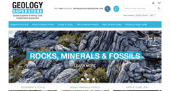Desktop Screenshot of geologysuperstore.com